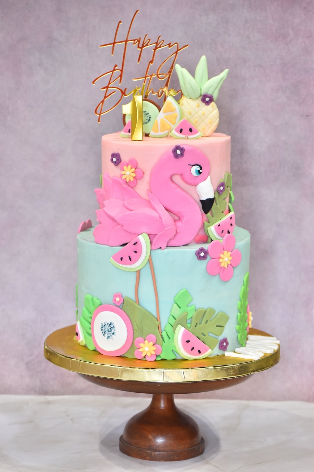Flamingo Cake